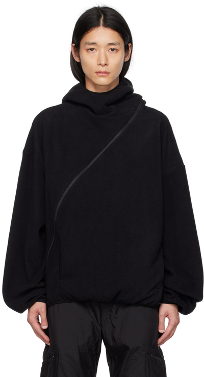 Shop Post Archive Faction (paf) Ssense Exclusive Black 4.0+ Center Hoodie In 144 Black