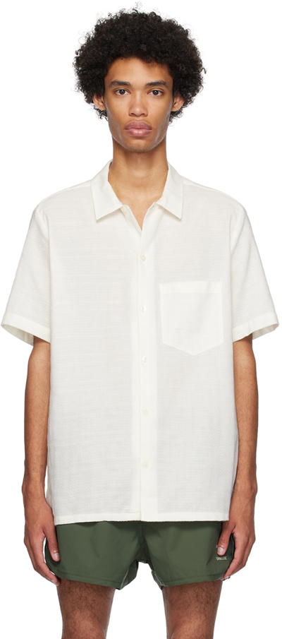 Shop Samsã¸e Samsã¸e White Avan Jp Shirt In Clr000023 White