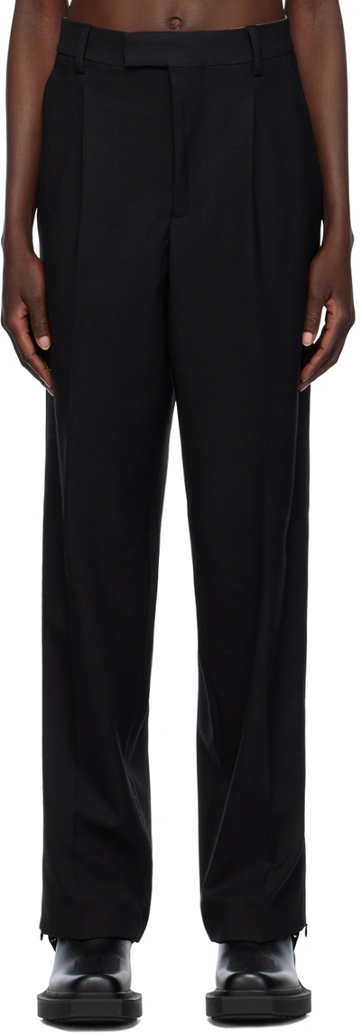 Shop Vtmnts Black Tailored Trousers