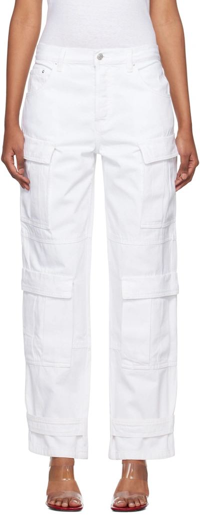 Shop Grlfrnd White Lex Jeans In Sierra