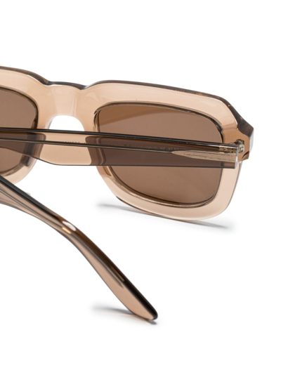 A Kind Of Guise Agadir Square-frame Sunglasses In Brown