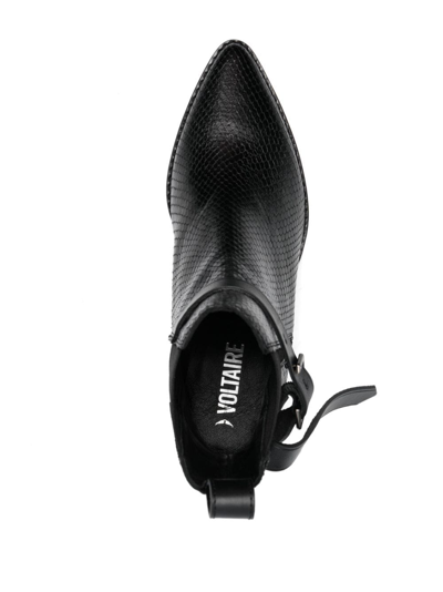 Zadig & Voltaire Tyler 65mm Cowboy Boots In Black