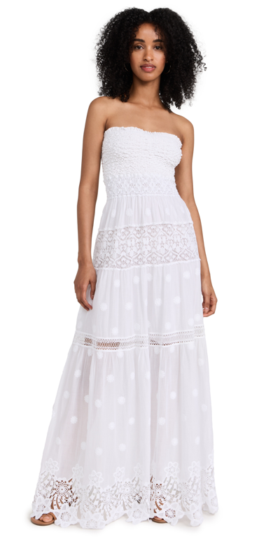 Shop Temptation Positano Oro Dress White