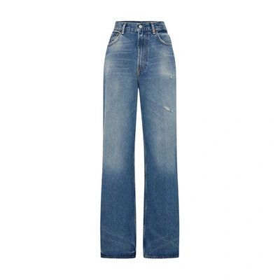 Shop Acne Studios 5-pocket Relaxed Fit Jeans 2022 In Mid_blue