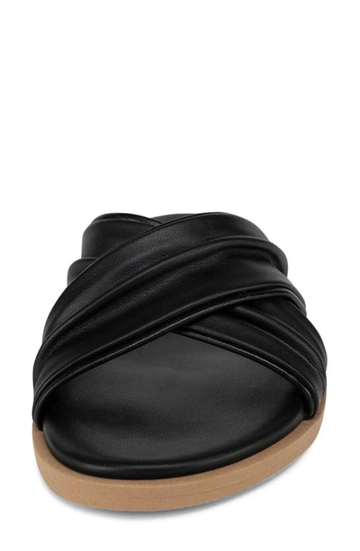 Italian Shoemakers Hachi Slide Sandal In Black