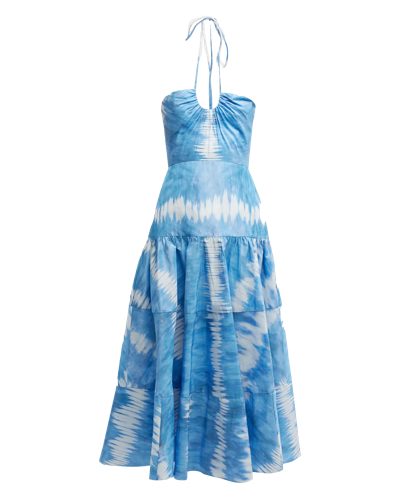 Shop Alexis Roberta Dress In Blue