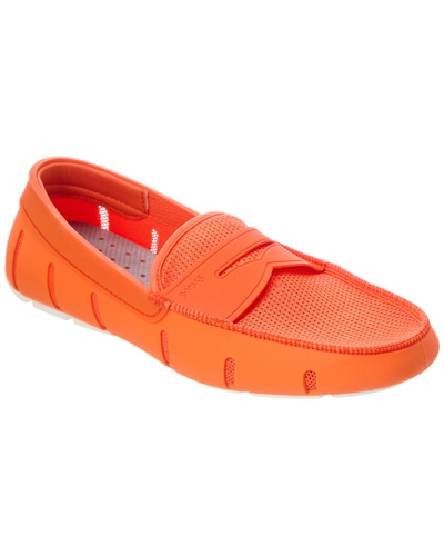 Shop Swims Penny Loafer In Orange