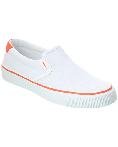 Shop Swims Weekender Canvas Slip-on Sneaker In White
