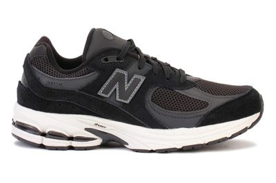 Pre-owned New Balance 2002r Black (gs)