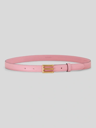Shop Etro Belt With  Buckle In Pink
