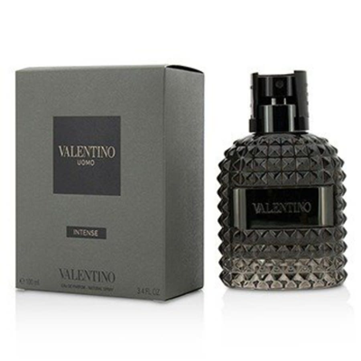 Shop Valentino Uomo Intense /  Edp Spray 3.3 oz (100 Ml) (m) In Black