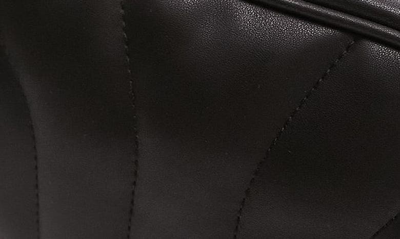 TOPSHOP BAKER QUILTED FAUX LEATHER SLING BAG 