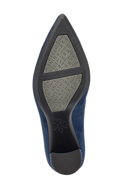 Nine West Astoria Pointed Toe Pump In Dbl01