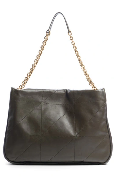 Saint Laurent Jamie 4.3 Patchwork Leather Tote In Light Musk