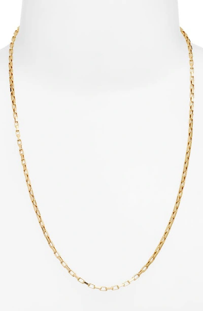 Shop Bony Levy 14k Gold Paper Clip Chain Necklace In 14k Yellow Gold
