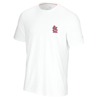Tommy Bahama White St. Louis Cardinals Playa Ball T-shirt