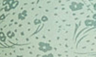 House Of Cb Lira Bikini Top In Green Floral