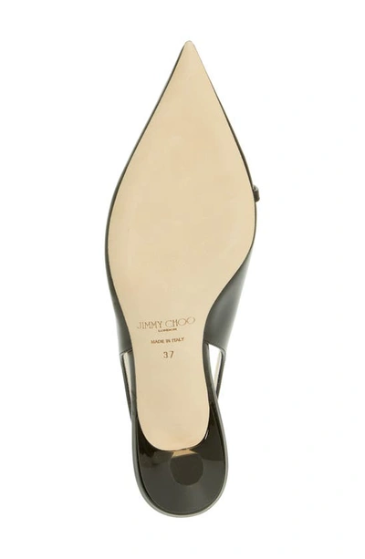 Jimmy Choo Amita Patent Leather Pumps In Black