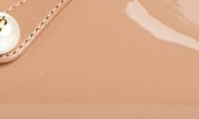 Jimmy Choo Amita 45 Slingback Pumps In Patent And Nappa Leather In Ballet Pink