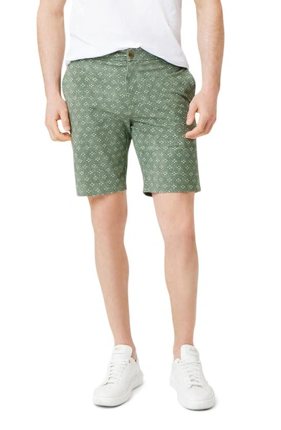 Shop Good Man Brand Flex Pro Jersey Shorts In Clover Ikat Print
