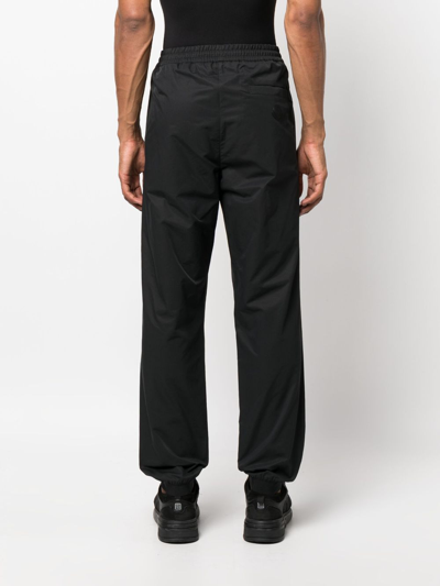 Moncler Logo-patch Track Pants In Black
