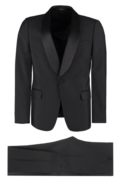 Shop Gucci Two Piece Suit In Black