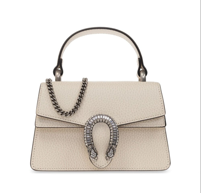 Shop Gucci Dionysus Mini Shoulder Bag In White