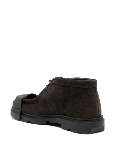 Camper Junction Lace-up Fastening Boots In Brown