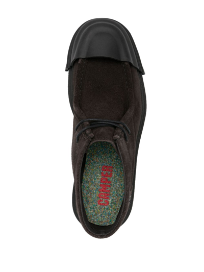 Camper Junction Lace-up Fastening Boots In Brown