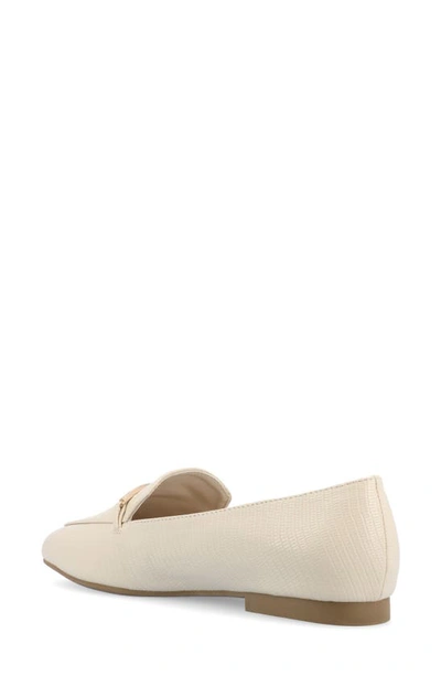Shop Journee Collection Wrenn Loafer In Ivory