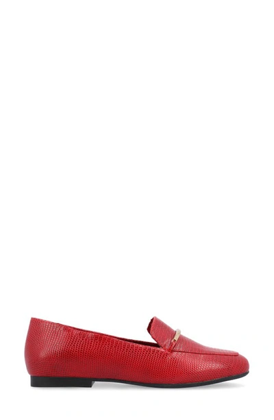 Shop Journee Collection Wrenn Loafer In Red