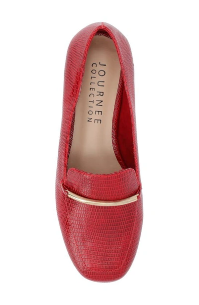 Shop Journee Collection Wrenn Loafer In Red