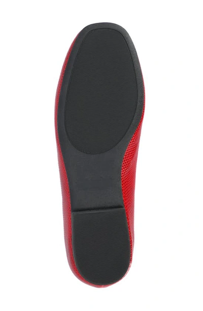 Journee Collection Tru Comfort Foam Wrenn Flat In Red