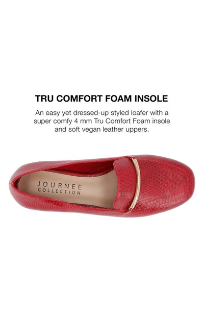 Journee Collection Tru Comfort Foam Wrenn Flat In Red