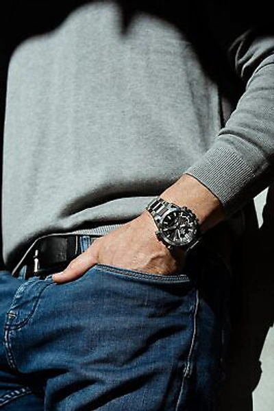 Pre-owned Casio [] Edifice Watch Sospensione Bluetooth Solar Ecb