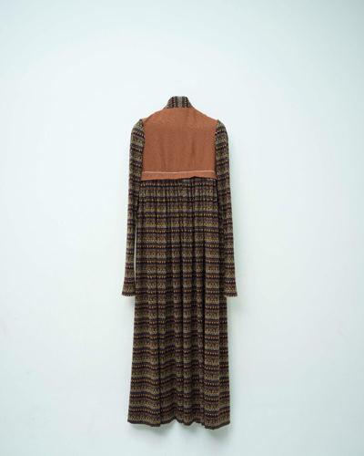 Pre-owned Handmade Georgian National Dress With Unique Details In Multicolor