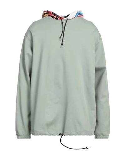 Children Of The Discordance Man Sweatshirt Sage Green Size 3 Cotton In Sage Green