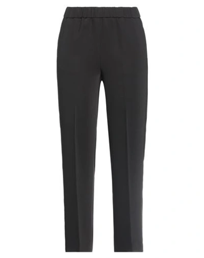 Beatrice B Beatrice .b Woman Pants Dark Brown Size 14 Polyester In Brown