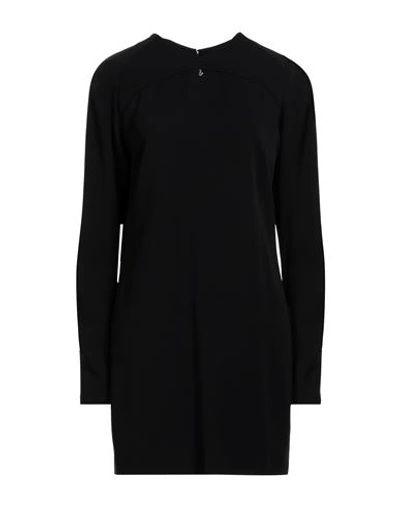 Dsquared2 Woman Mini Dress Black Size 8 Acetate, Viscose In Black