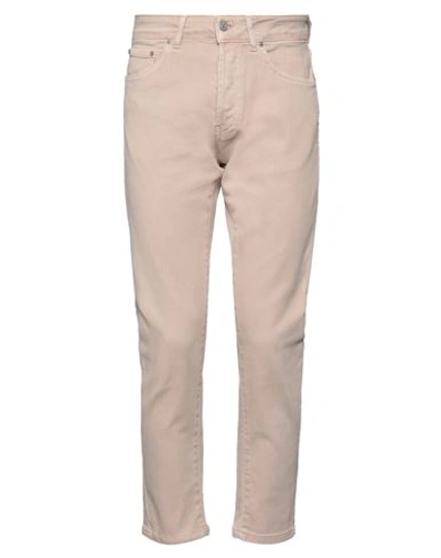 Shop Liu •jo Man Man Jeans Beige Size 32 Cotton, Elastane