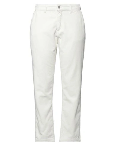 Dixie Woman Pants White Size S Cotton In White