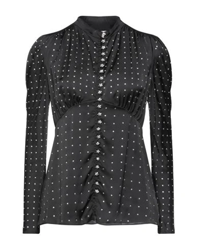 Shop Rabanne Woman Top Black Size 8 Polyester