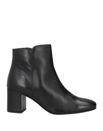Shop Paola Ferri Woman Ankle Boots Black Size 6 Soft Leather