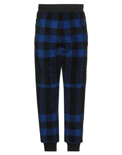 Shop Burberry Man Pants Bright Blue Size L Polyester