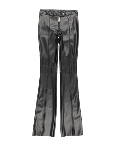 Shop John Richmond Woman Pants Black Size 8 Polyester, Polyurethane