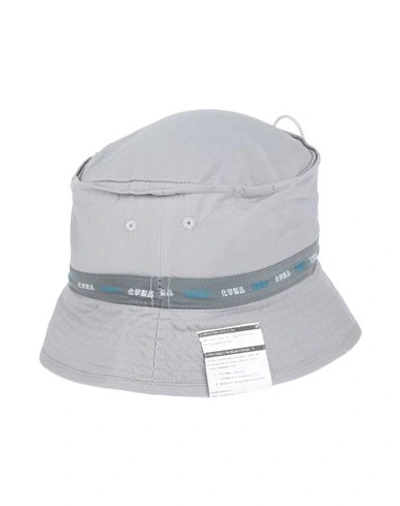 Comme Des Garçons C2h4 Man Hat Light Grey Size Onesize Cotton In Grey