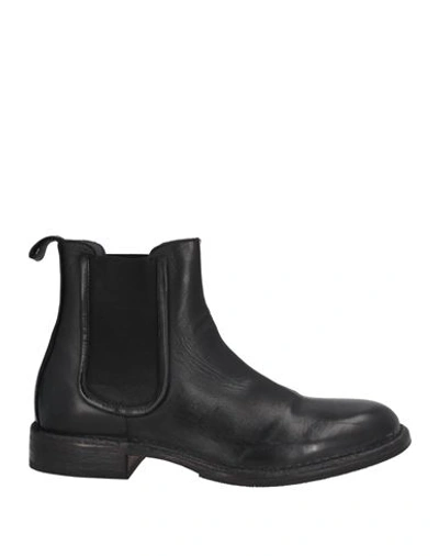 Shop Moma Man Ankle Boots Black Size 8 Calfskin