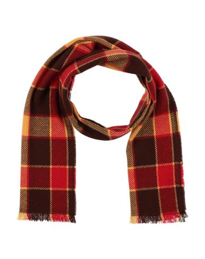 Shop Fiorio Woman Scarf Red Size - Wool, Cashmere