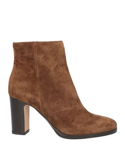 Shop Köe Woman Ankle Boots Brown Size 7 Soft Leather