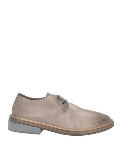 Shop Marsèll Man Lace-up Shoes Grey Size 11 Soft Leather